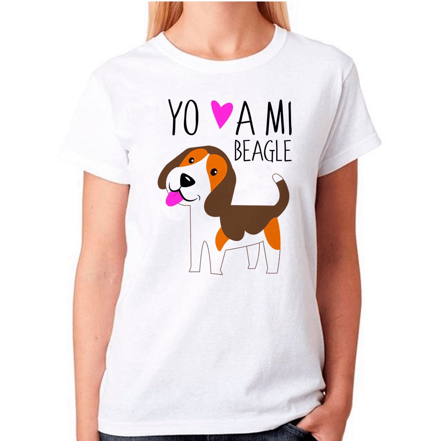 Polera de vestir Mujer manga corta - Beagle Tienda Petfy