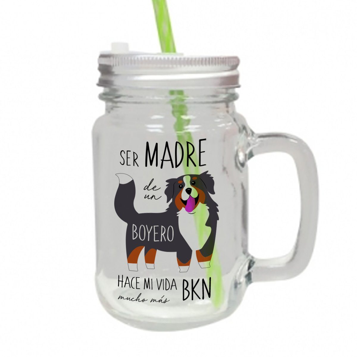 Jar Vidrio con tapa - Boyero - Tienda Petfy