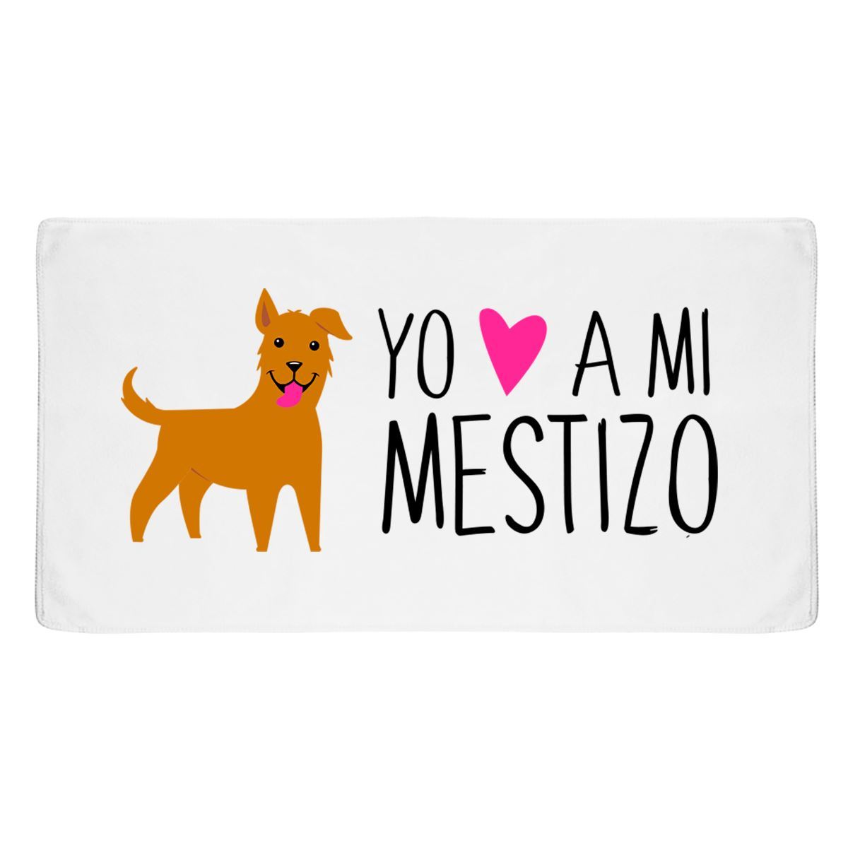 Toalla Deportiva de mano - Microfibra - Mestizo Tienda Petfy naranjo