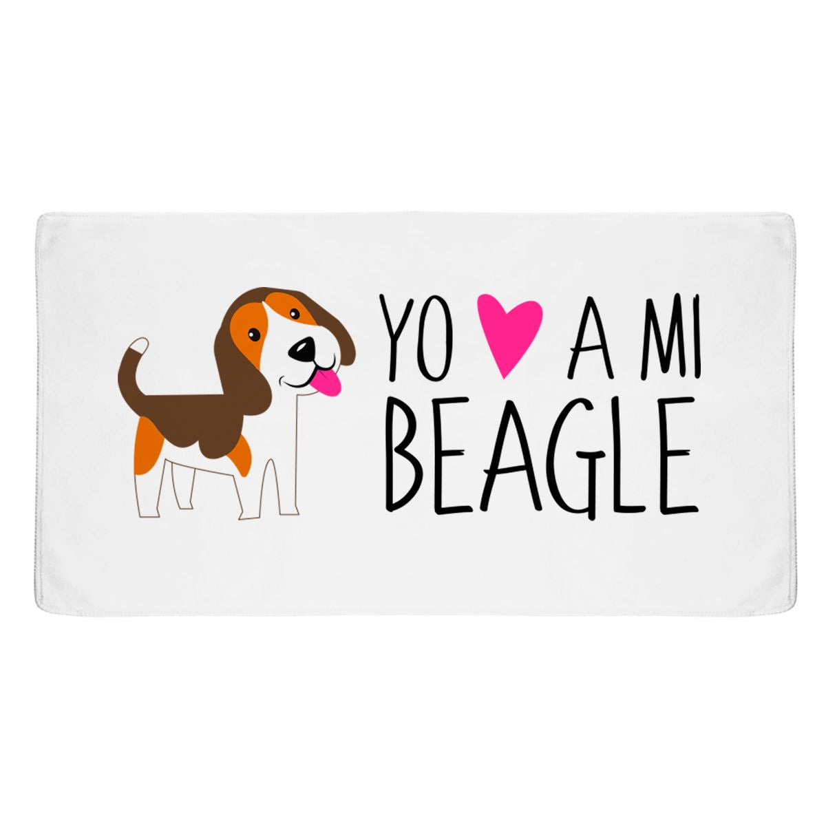 Toalla Deportiva de mano - Microfibra - Beagle Tienda Petfy