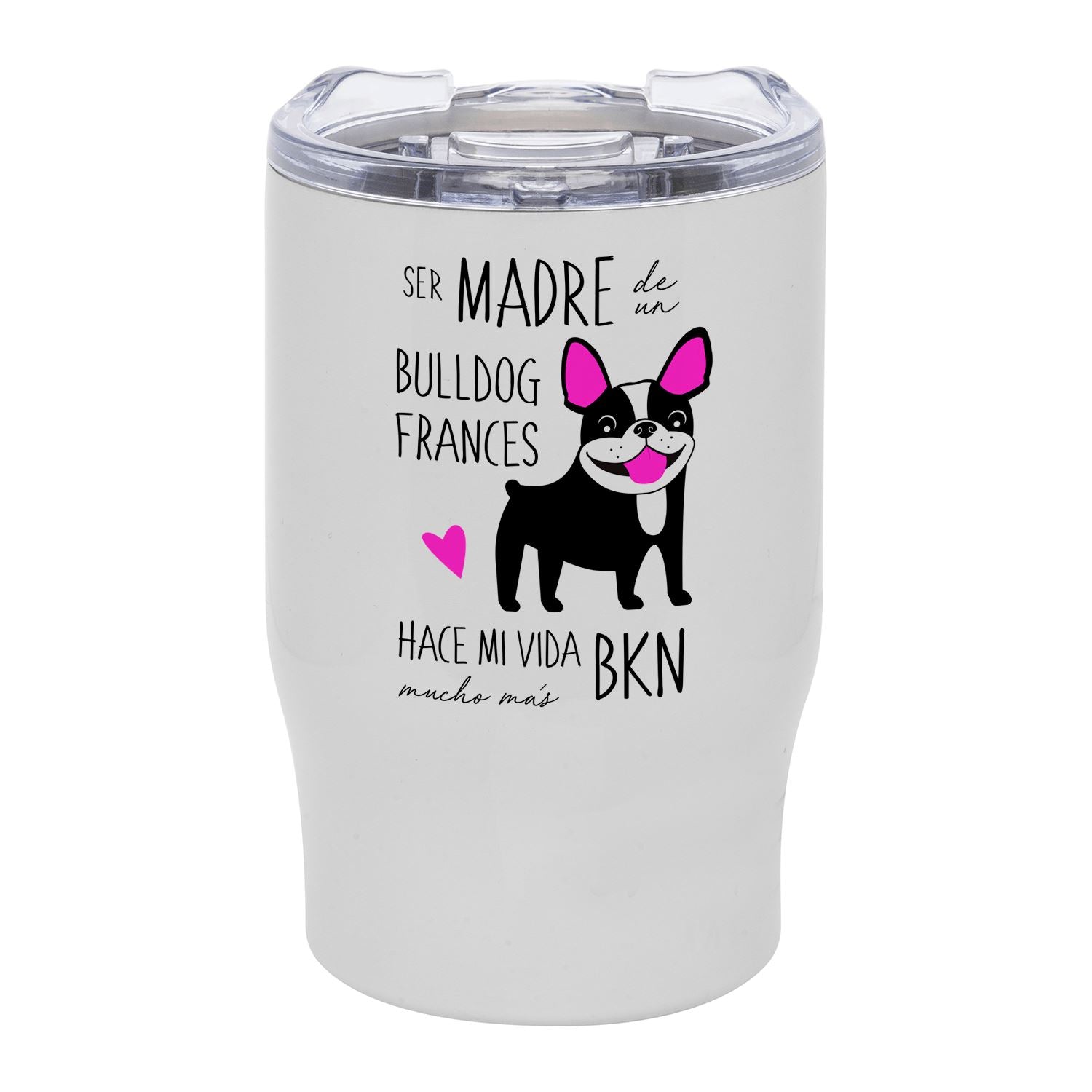 Mug Bold Blanco 350ml Bull Dog Frances Tienda Petfy Madre byn