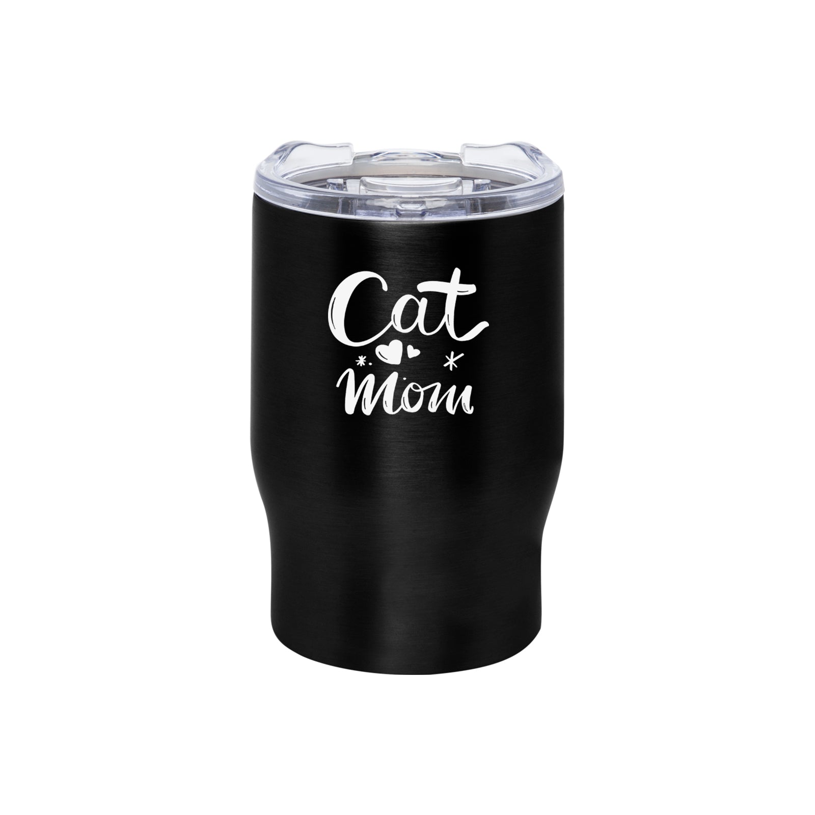 Mug Bold Black 350ml  - Cat Mom