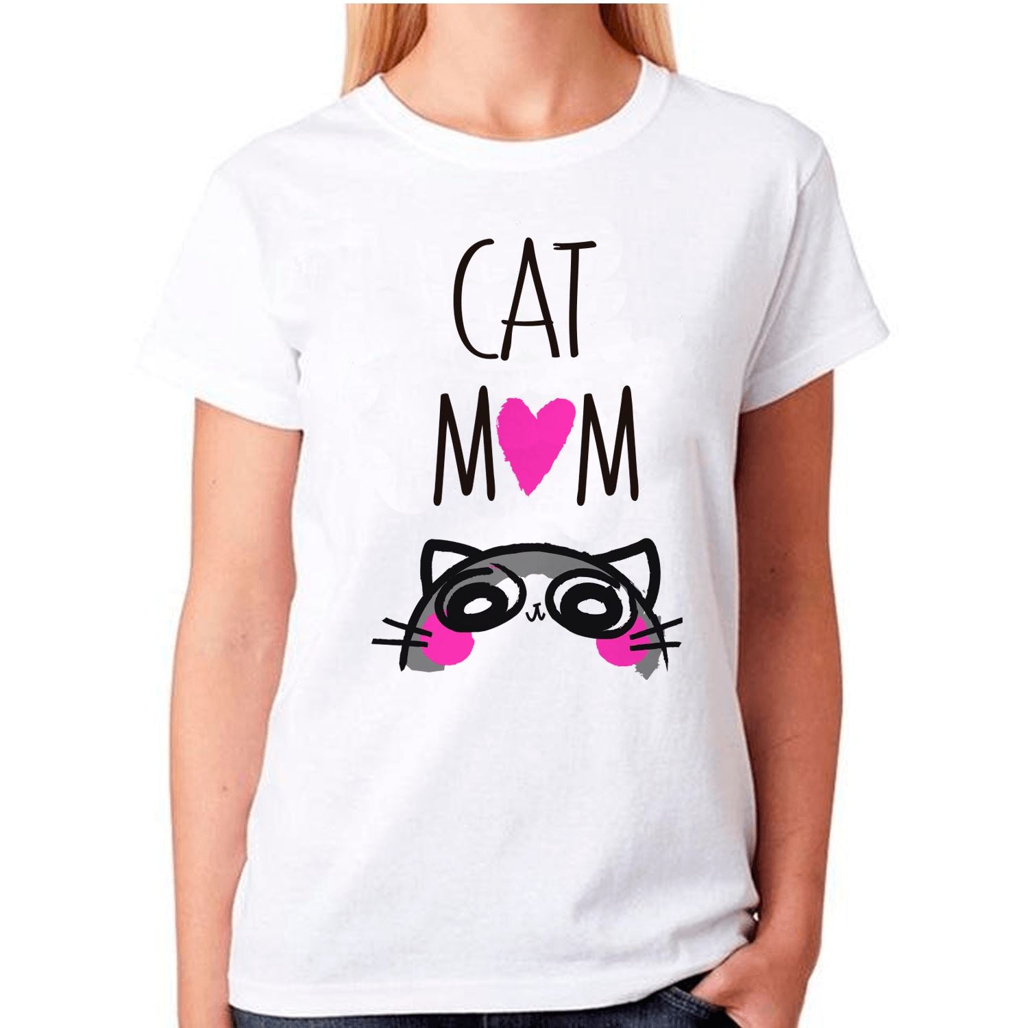 Polera Sport Mujer manga corta - Cat Mom Tienda Petfy