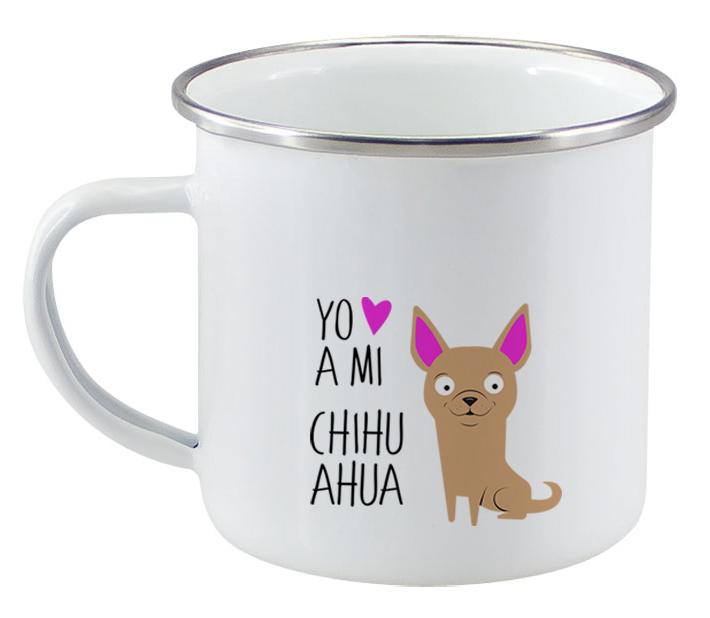 Tazón Enlozado 283cc Chihuahua - Tienda Petfy