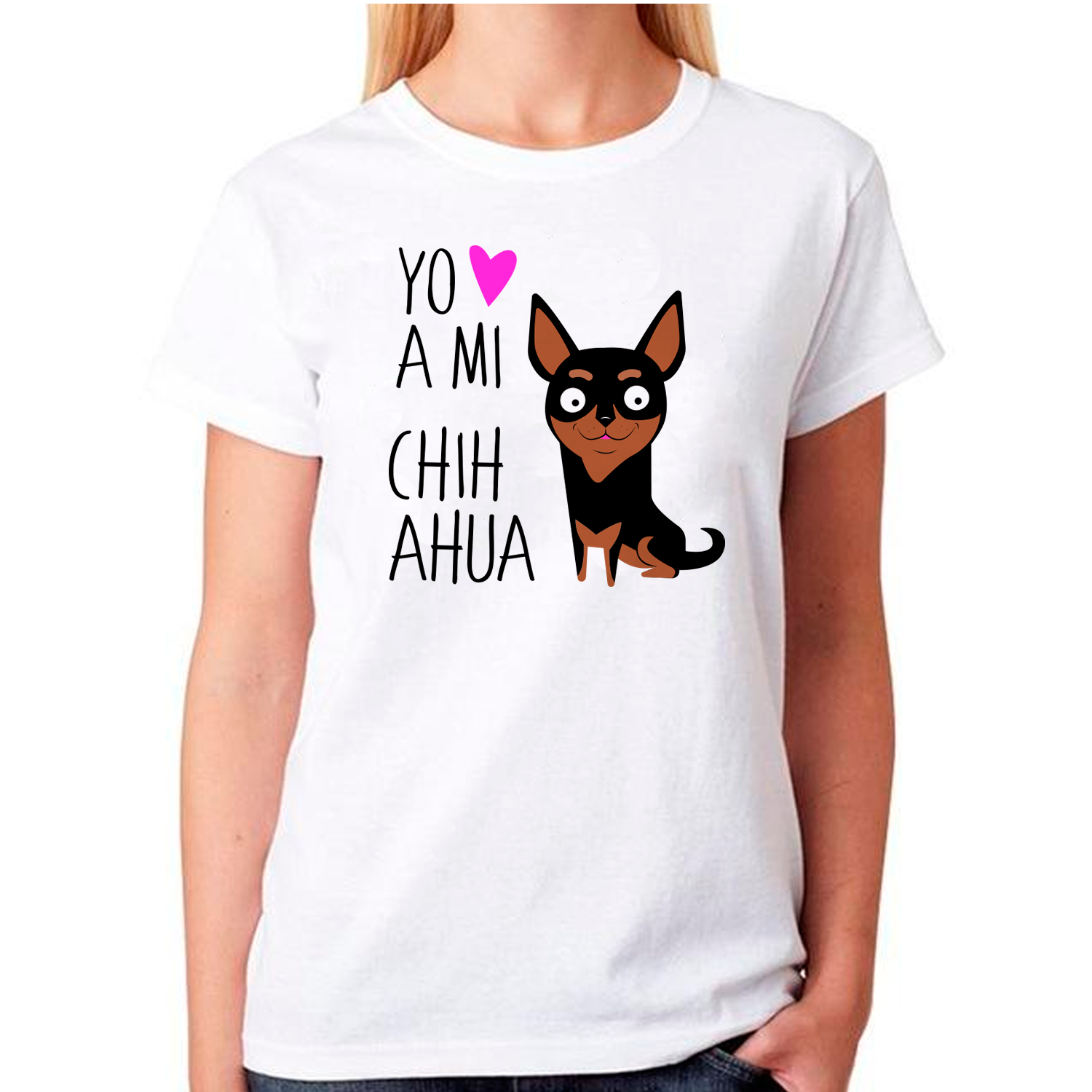 Polera Sport Mujer manga corta - Chihuahua