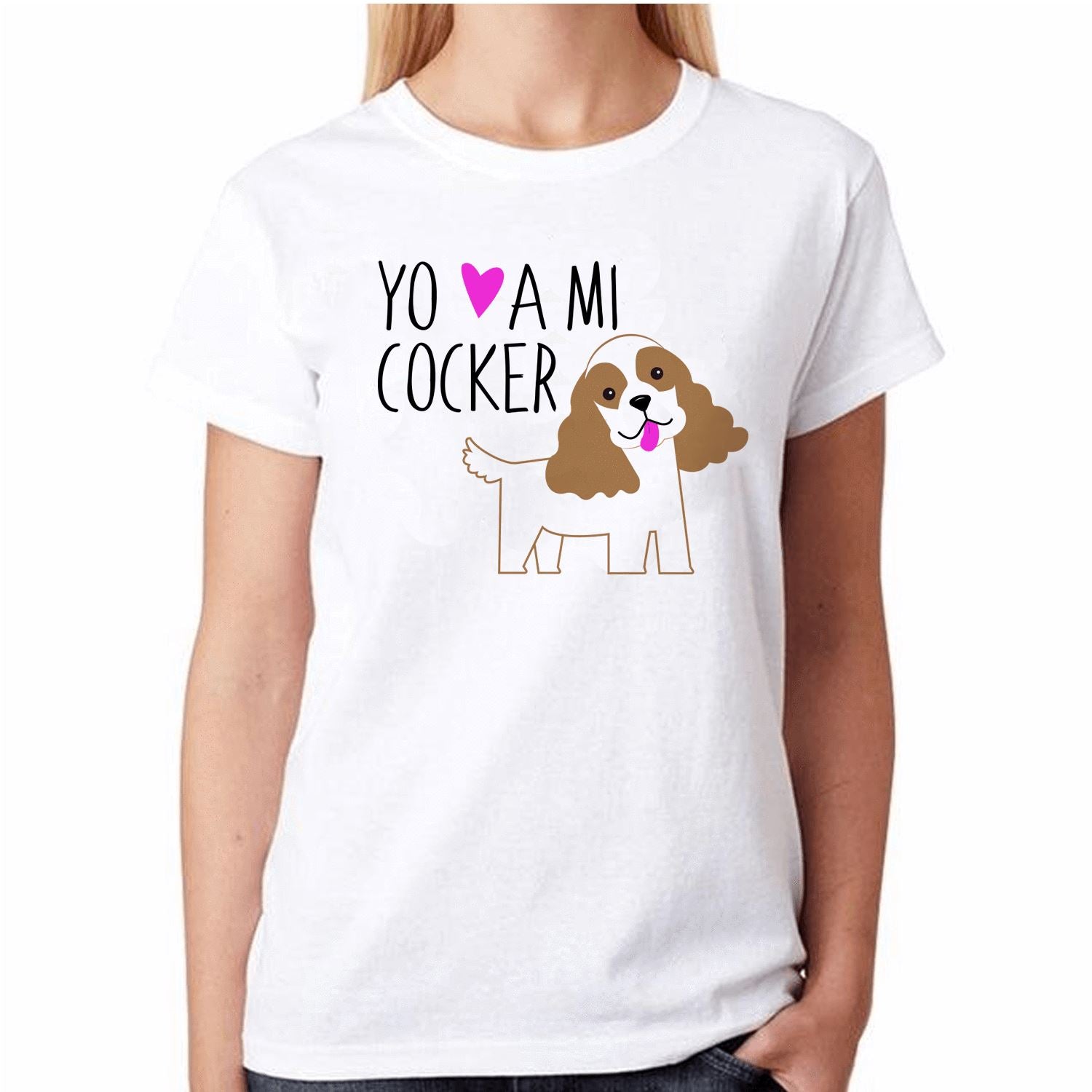 Polera de vestir Mujer manga corta - Cocker Tienda Petfy