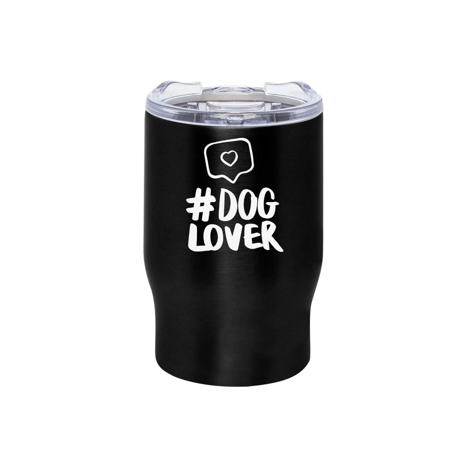 Mug Bold Black 350ml  - Dog Lover