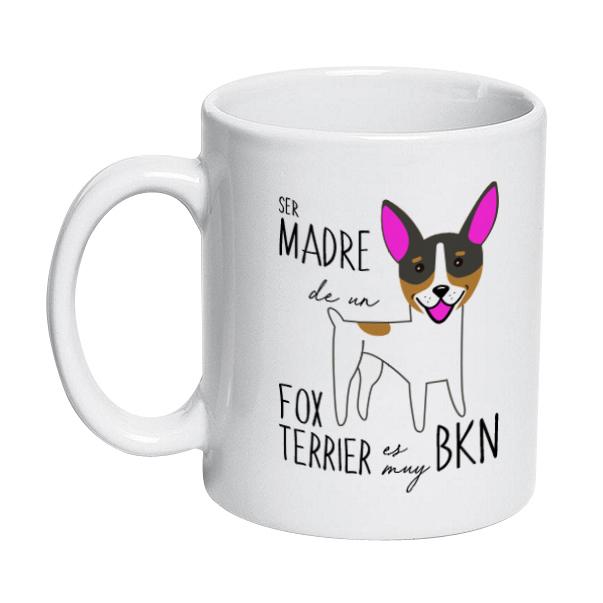 Tazón Cerámico Fox Terrier 320cc - Tienda Petfy