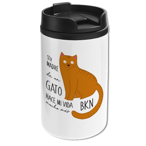 Mug Mini Blanco - Gato - Tienda Petfy