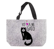 Bolso de Fieltro - Gatos