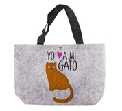 Bolso de Fieltro - Gatos
