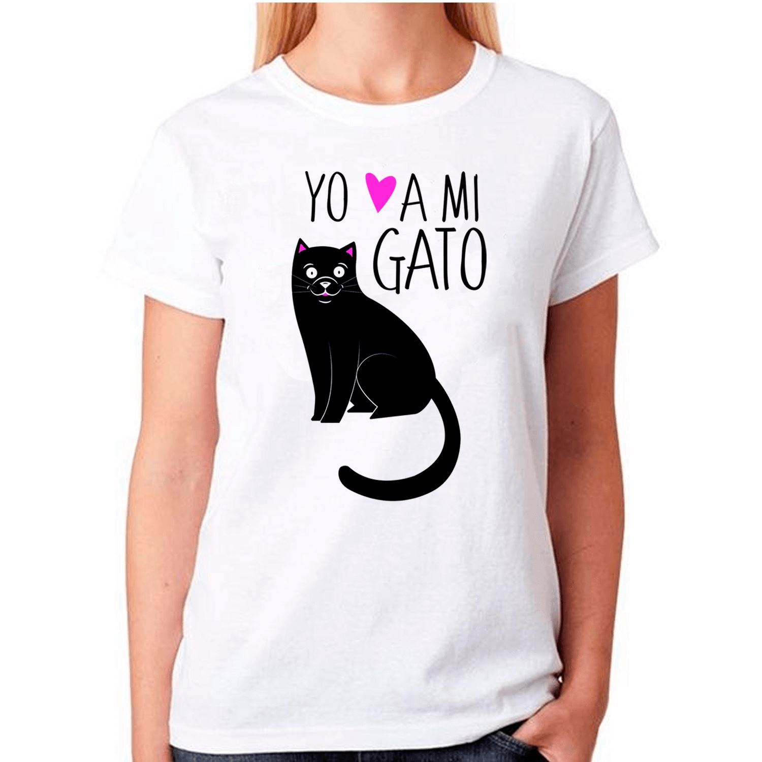Polera de vestir Mujer manga corta - Gatos Tienda Petfy