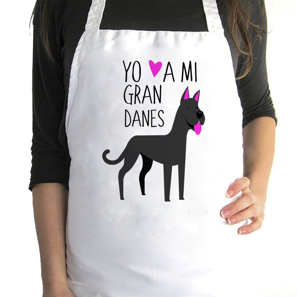 Pechera de Cocina - Gran Danes Tienda Petfy negro