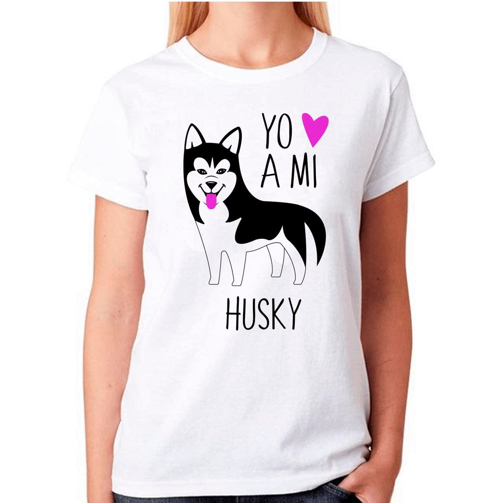 Polera de vestir Mujer manga corta - Husky Tienda Petfy Black S Small