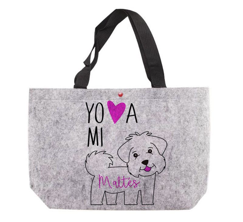 Bolso de Fieltro - Maltés
