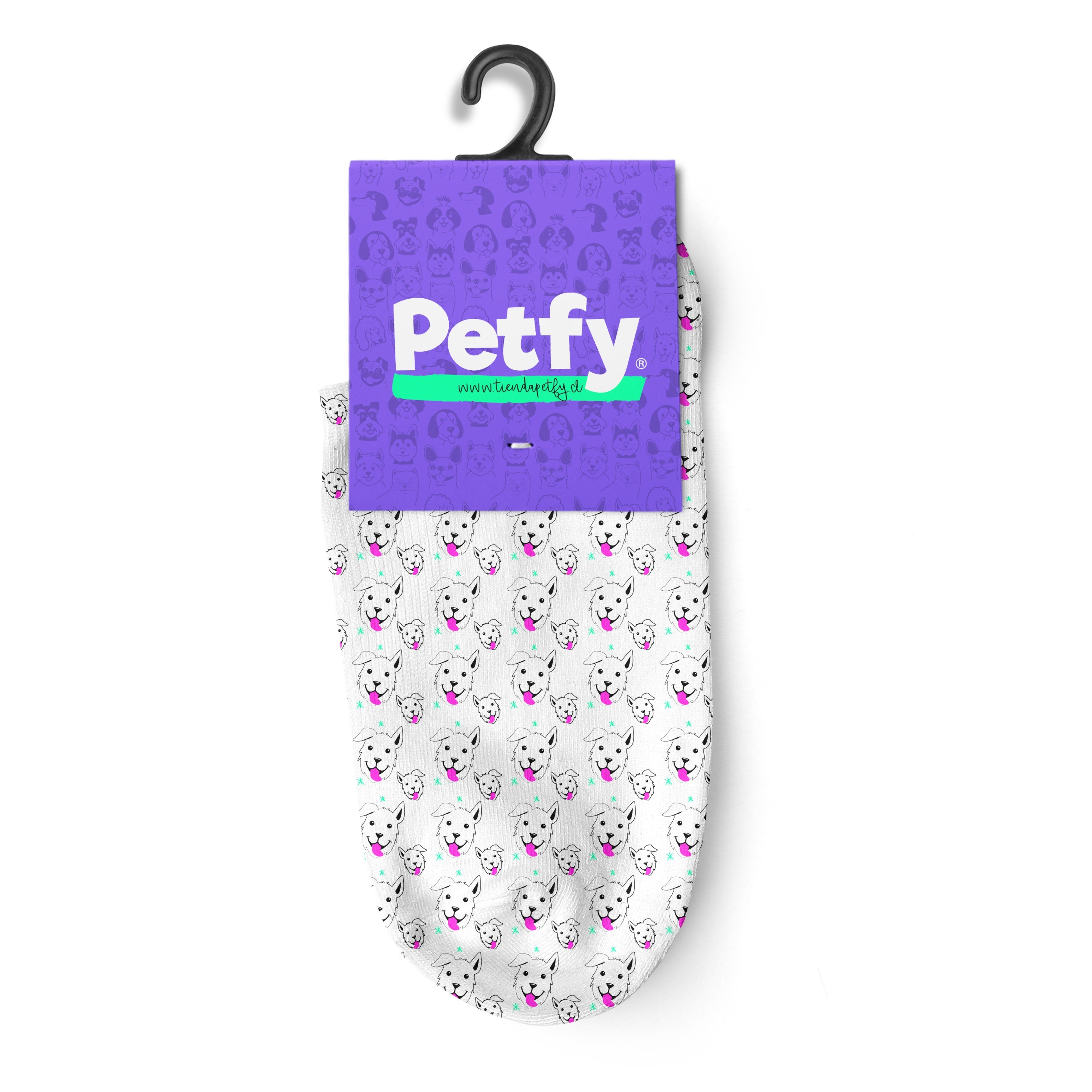 Calcetines Petlover Mestizo Tienda Petfy blanco