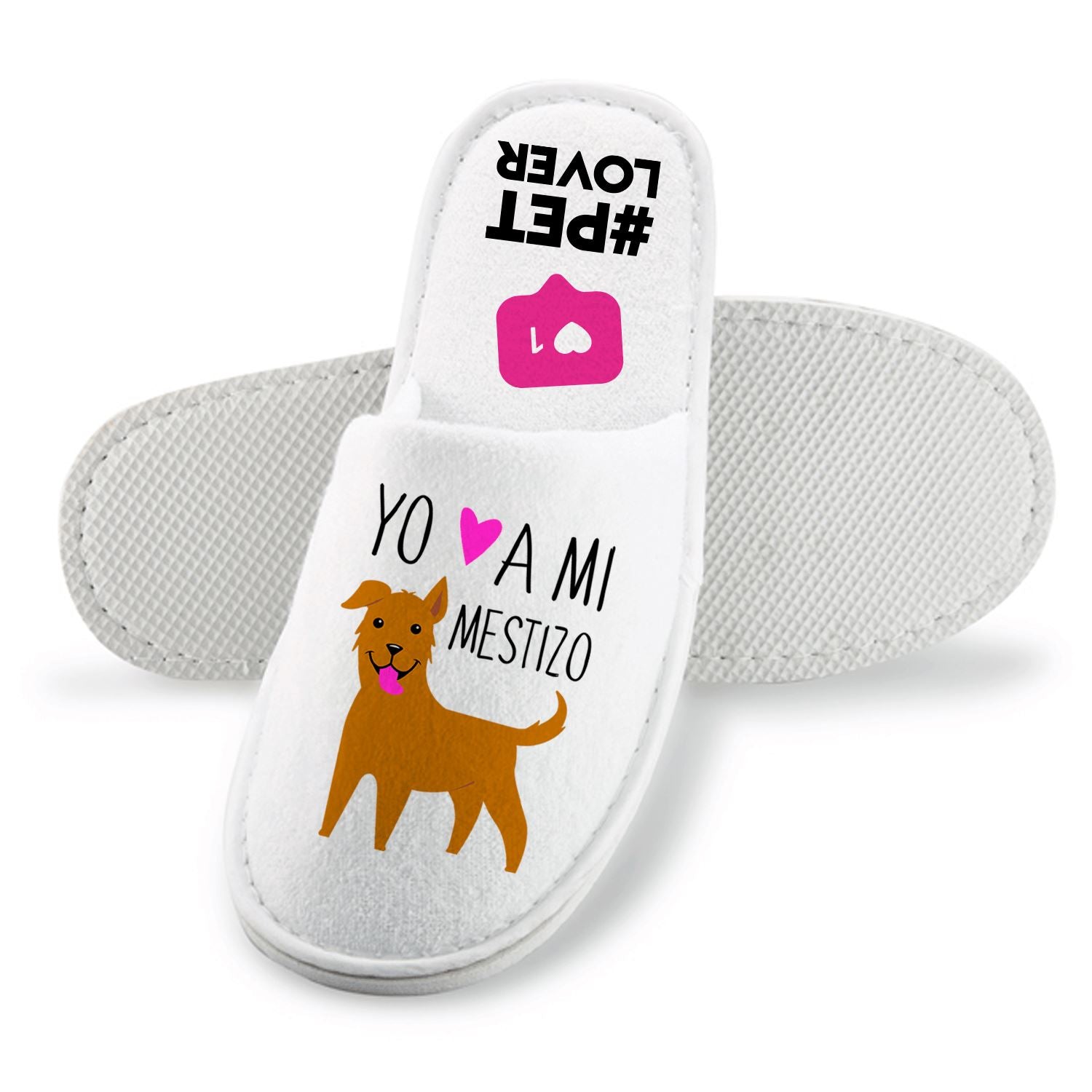 Pantuflas - Mestizo Tienda Petfy L 29 cm cafe