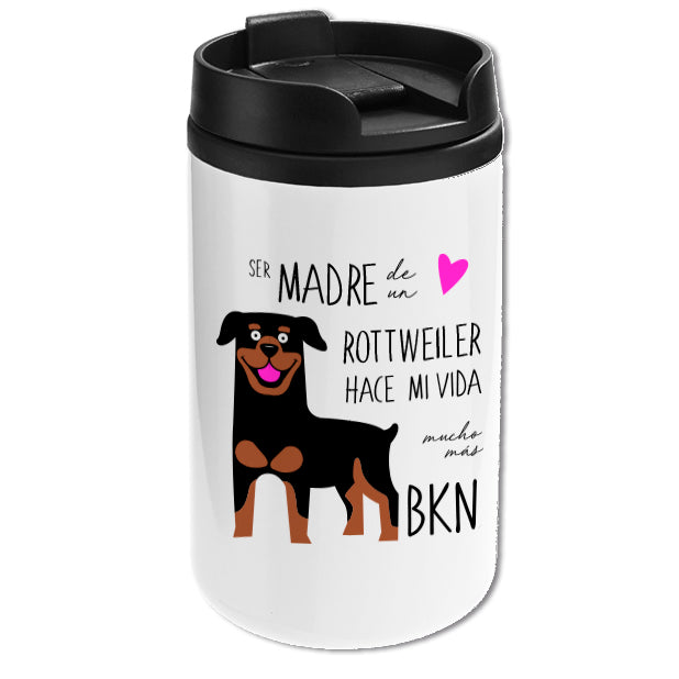 Mug mini blanco - Rottweiler