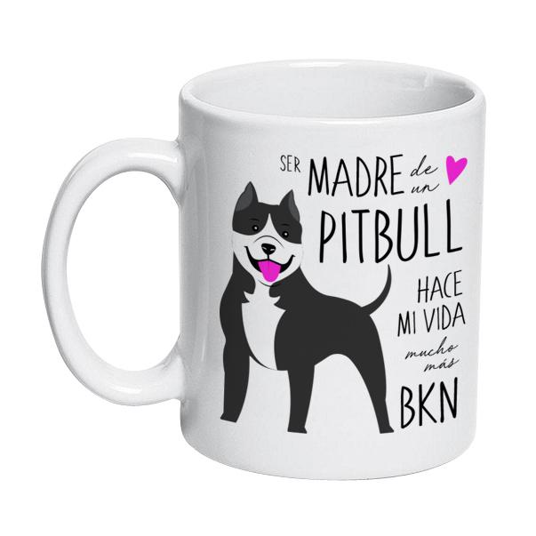 Tazón Cerámico 320ccc - Pitbull Tienda Petfy Madre Black