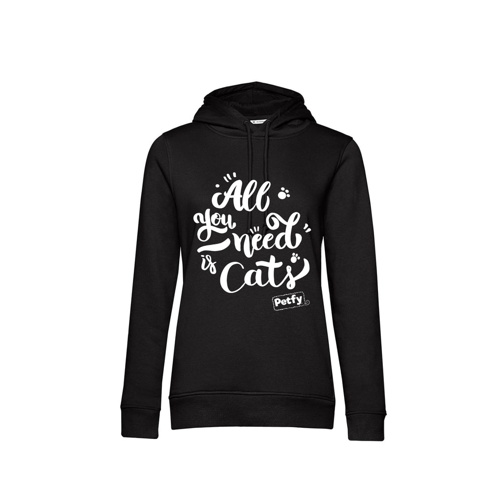 Polerón Mujer - All you need is Cats