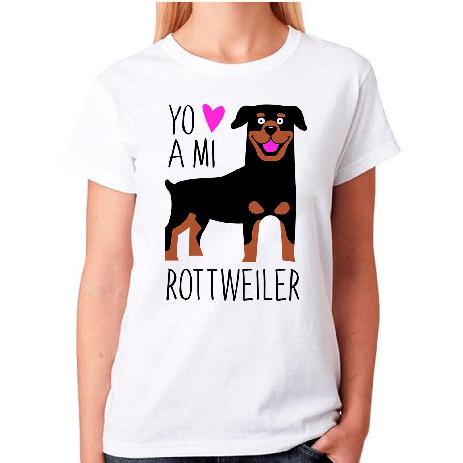 Polera Sport Mujer manga corta - Rottweiler Tienda Petfy