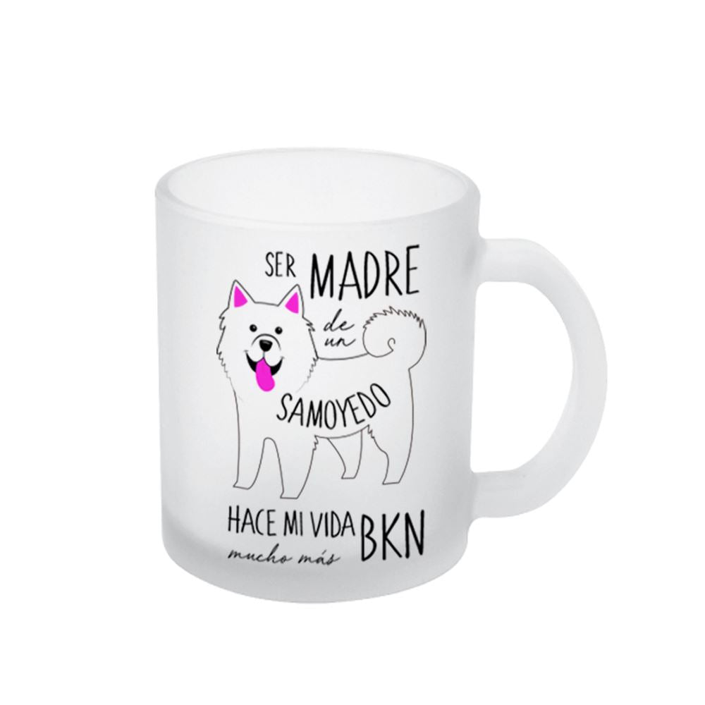 Tazón Vidrio Samoyedo 320ccc Tienda Petfy Mamá