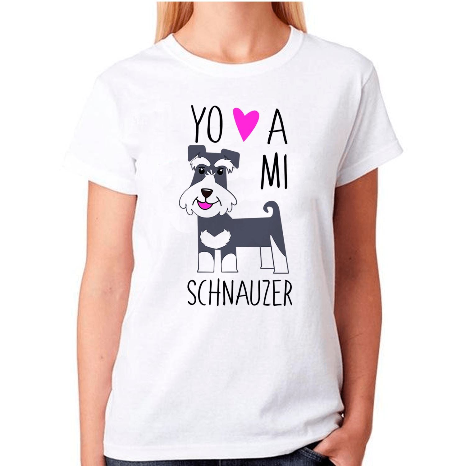 Polera Sport Mujer manga corta - Schnauzer Tienda Petfy