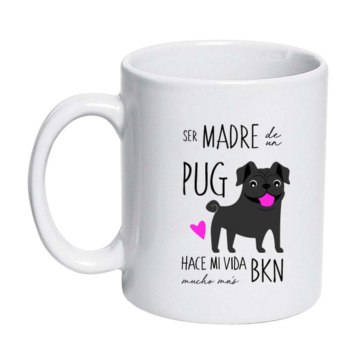 Tazón Cerámico Pug 320cc - Tienda Petfy
