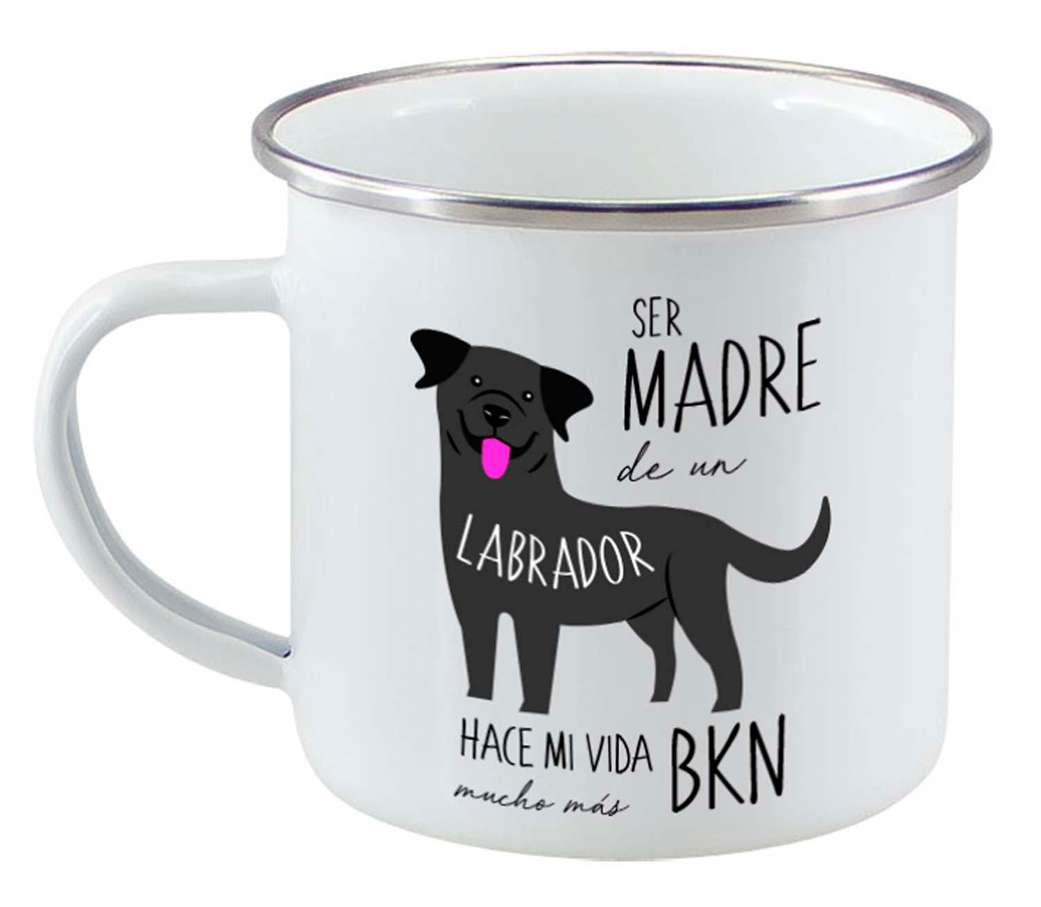 Tazón Enlozado 283cc Labrador Retriever - Tienda Petfy