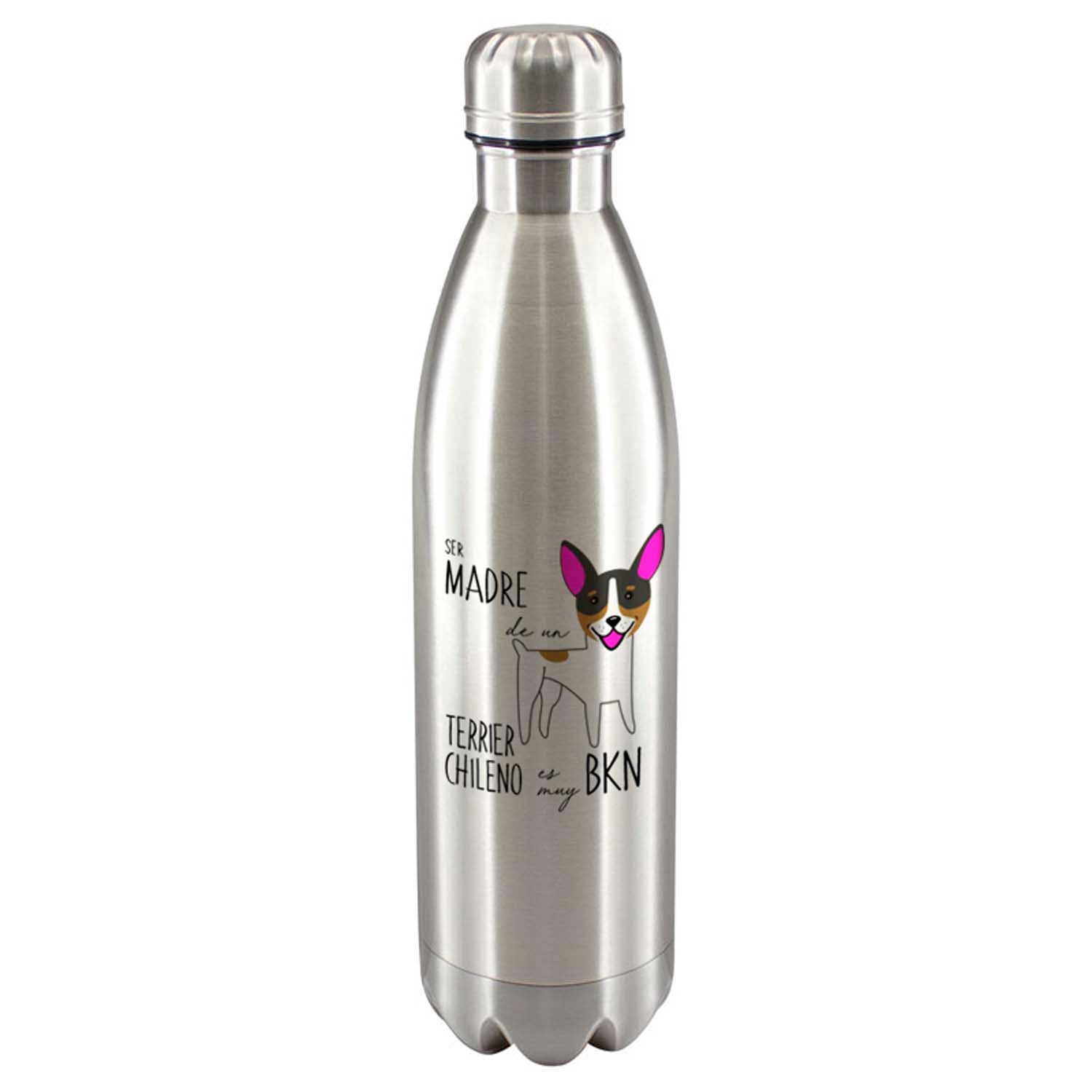 Termo Botella Acero 750ml Terrier Chileno