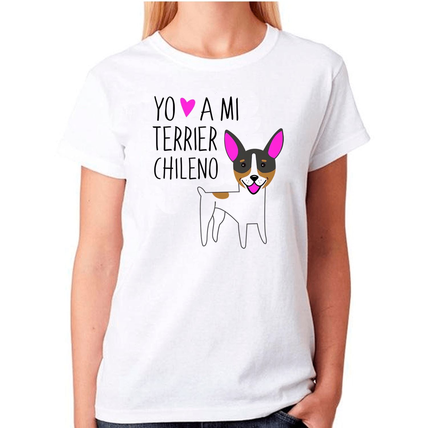 Polera Sport Mujer manga corta - Terrier Chileno Tienda Petfy