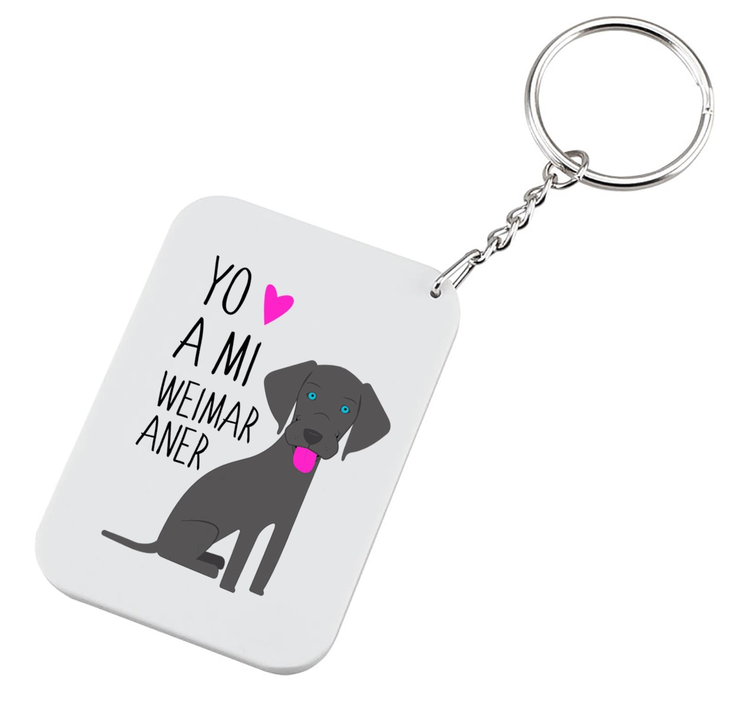 Llavero - Weimaraner Accesorios Tienda Petfy